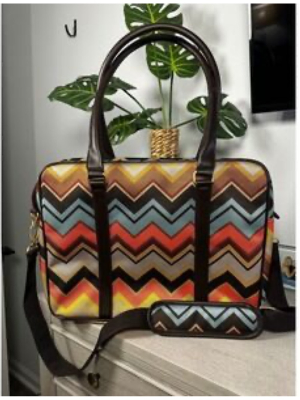 Missoni for Target Chevron Travel laptop Bag - Multicolor